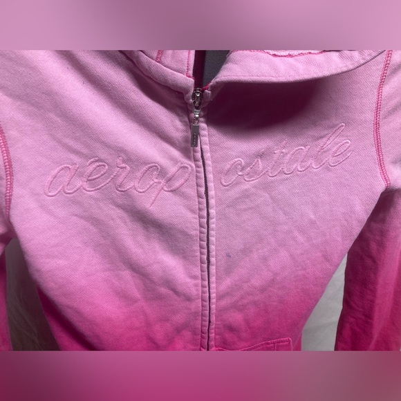 Aeropostale girls zip up sweatshirt size M - Picture 4 of 5